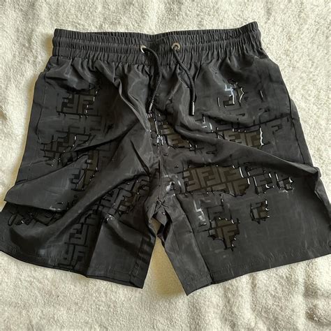 fendi reflective shorts|Fendi Men's shorts .